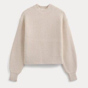 Everlane Cropped Ribbed Crew in Everyday Cotton